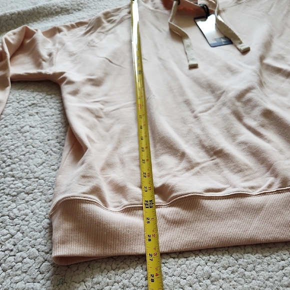 BUFFALO DAVID BITTON Light Pink Hoodie Sz L NWT comfy casual athleisure soft - Picture 9 of 12